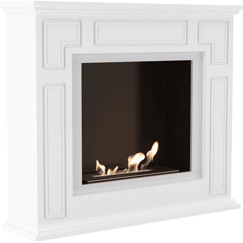 portal Bioethanol fireplace MARCH TÜV white