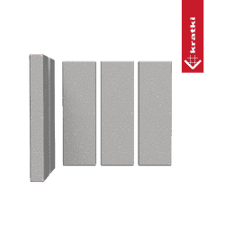 Conjunto de 5 elementos de acumulación lateral de hormigón para NORRA BS