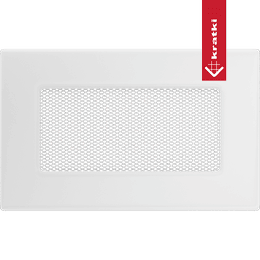 Ventilasjonsdeksel 11x17 hvit