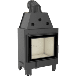 Kamineinsatz aus Stahl KRATKI MBZ 13 kW Ø 200