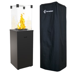 PLINSKI GRELEC PATIO SLIM ČRNE OBLIKE 8,2 KW KOMPLET
