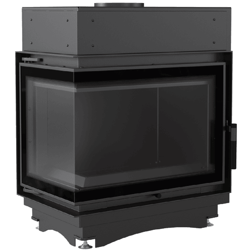 Water heating fireplace KRATKI MAJA DECO Left 8 kW Ø 180