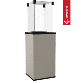 Газовый обогреватель PATIO MINI стекло / спеченный кварц / автоматика FILO ORO -
