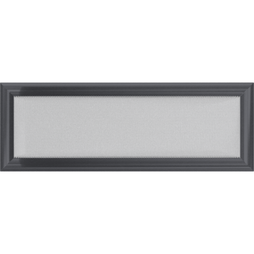 Kratka wentylacyjna kominkowa Oskar 17x49 grafitowa