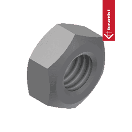 Moer M5 DIN 934 / 82144 kl. 5 gegalvaniseerde eenheden 100 stuks