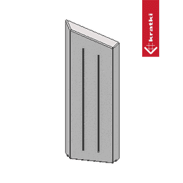 Płyta tylna L ;element do: ROLLO;ROLLO/2;ROLLO/2/BLACK;ROLLO/2/KAFEL;ROLLO/BLACK;ROLLO/KAFEL