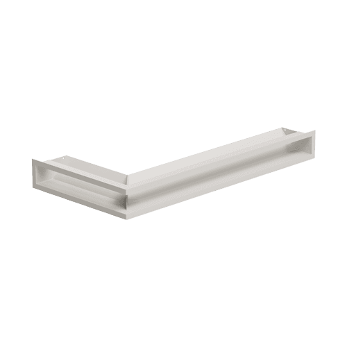 Eck-Lüftungsgitter LUFT rechts 40x80x9 Kaschmir Slim