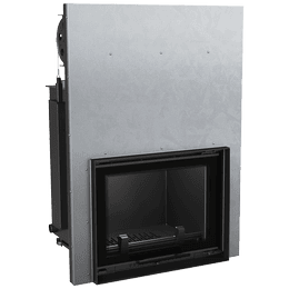 Wasserführender Kamineinsatz KRATKI ZUZIA 12 kW Ø 200 mit Schiebetür