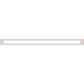 Kratka wentylacyjna kominkowa TUNEL 6x100 kremowa