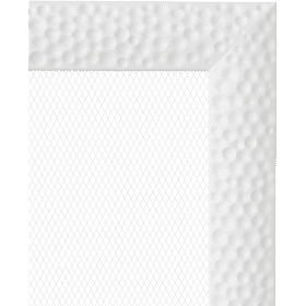 Венерическая решётка белого цвета 17x49