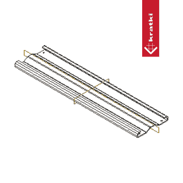 deflektor stalowy Lucy 12 slim dolny malowane