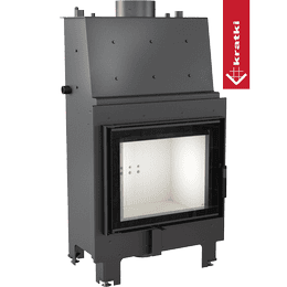 Water heating fireplace KRATKI MBZ 13 kW Ø 200