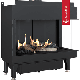 Kaasutakka KRATKI LEO 70 oikea puoli propaani butaani ∅ 100/150 6,1 kW