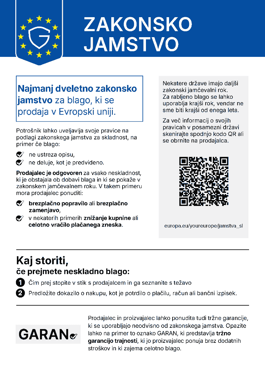 Va&scaron;e pravice iz zakonske garancije